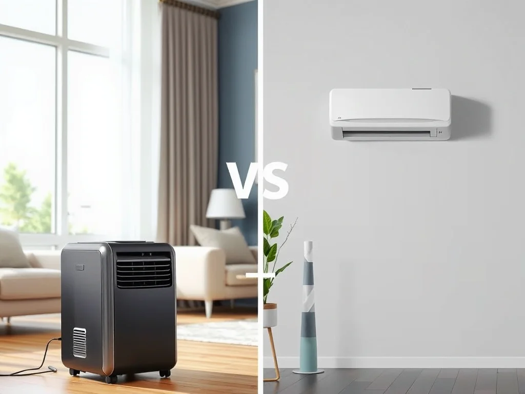 Climatiseur portable vs Climatiseur fixe